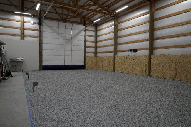 Garage Floor Finishing